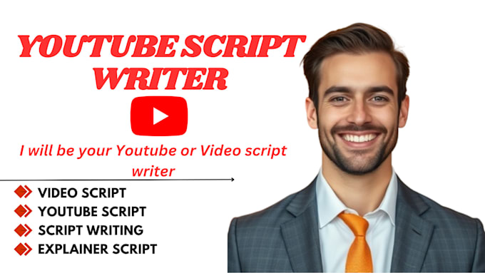 Bestseller - create captivating movie script, screenplay, youtube script, video explainer