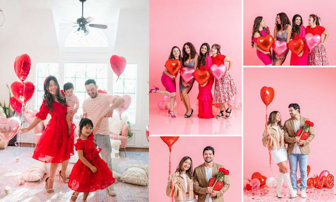 Gig Preview - Edit valentine photo for lover family retouching  photoshop image manipulation