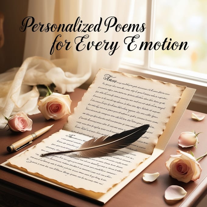 Bestseller - write a personalized and heartfelt poem on any topic