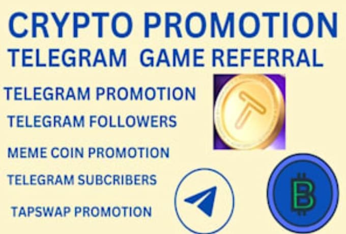 Bestseller - do organic telegram promotion, polygon, sol top trending, base, referral link