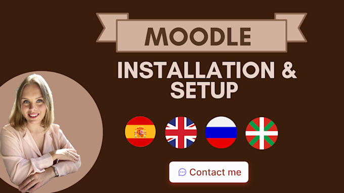 Gig Preview - Install and set up your moodle lms professionally