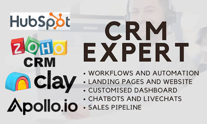 Gig Preview - Hubspot workflow clay com apollo io expert zapier makecom api automation apollo