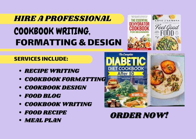 Bestseller - cookbook recipe book cookbook formatting cookbook design ebooks publishing