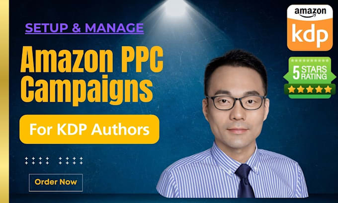 Gig Preview - Set up and manage amazon ppc campaigns for KDP authors