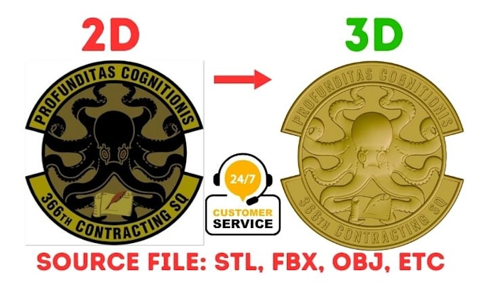 Gig Preview - Prepare 3d models in stl file for cnc and 3d printing