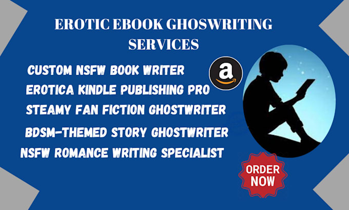 Gig Preview - Do erotic ebook ghostwriter fantasy kindle bdsm story fanfiction nsfw