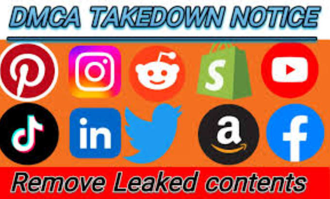 Gig Preview - Dmca takedown notice reddit,fb,x tiktok,