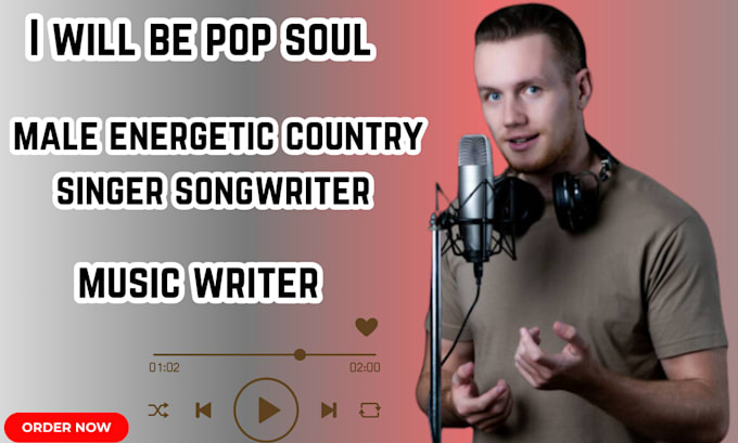 Gig Preview - Be pop soul, male energetic country singer songwriter, music writer