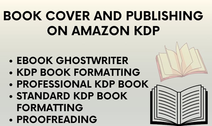 Gig Preview - Do book formatting and publishing to amazon standard