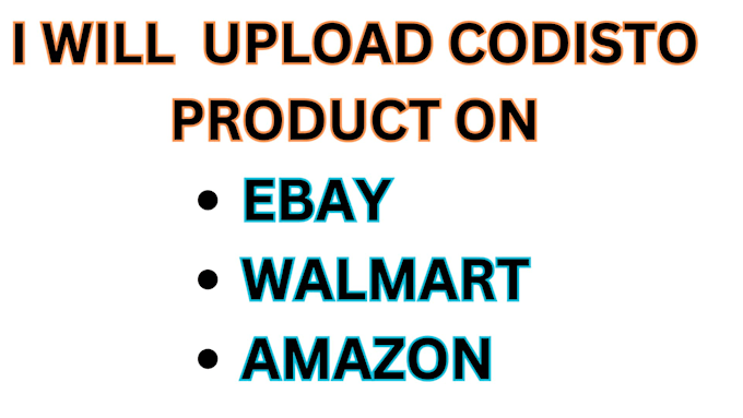 Bestseller - upload codisto products on ebay walmart and amazon