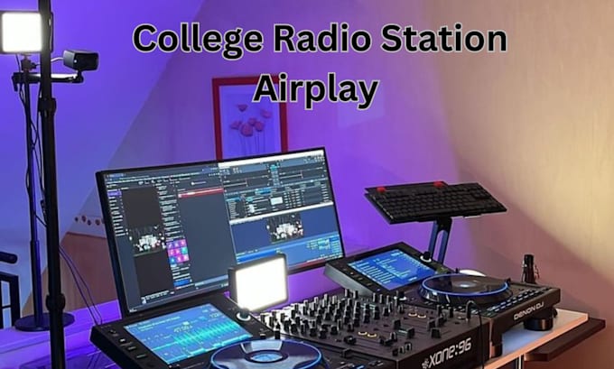 Gig Preview - Promote airplay jazz music, gosple song to top christian college radio staions