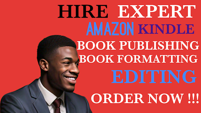 Gig Preview - Do amazon kindle book publishing  book formatting kdp paperback