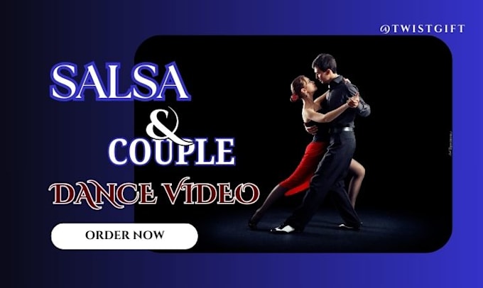 Gig Preview - Do captivating bachata dance, salsa dance, latin dance, couple dance