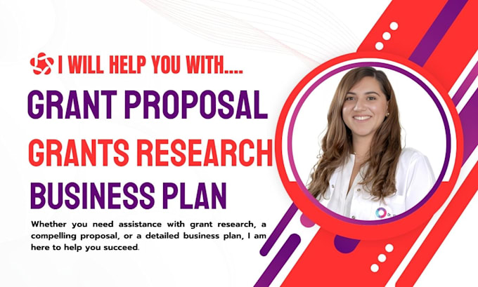 Gig Preview - Do grant research, grant proposal writing, submit grant, grant and business plan