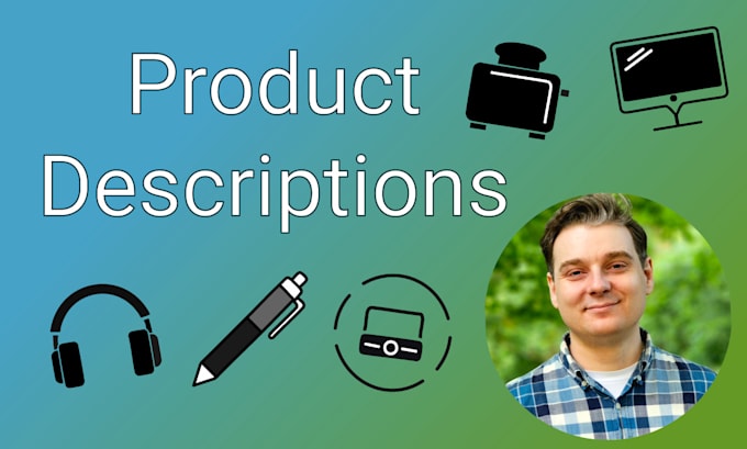 Gig Preview - Write SEO optimized product descriptions