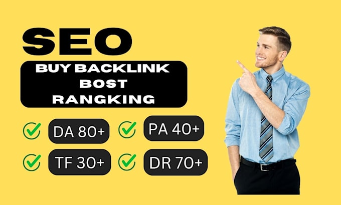 Gig Preview - Build high da profile backlinks for google seo expart