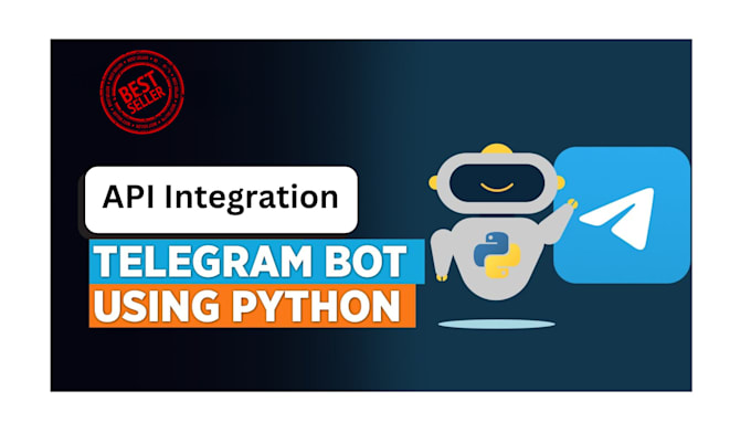 Gig Preview - Make custom telegram bot using python