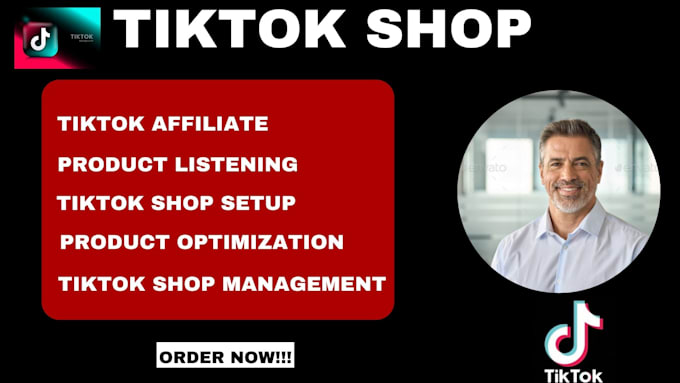 Bestseller - setup manage tiktok shop tiktok shop ads tiktok marketing on tiktok shop