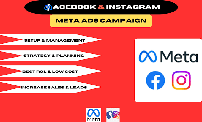 Bestseller - set up facebook meta ads campaigns and manage fb and instagram ads