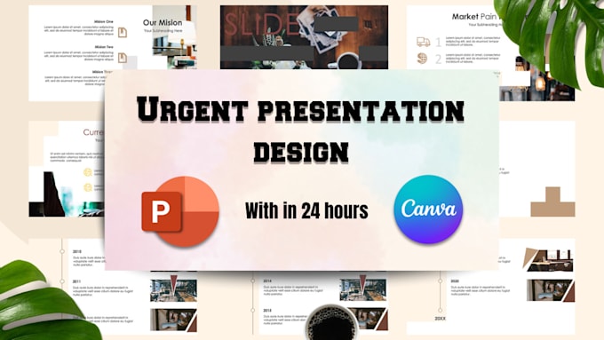 Gig Preview - Create urgent powerpoint presentations in 24 hours or less