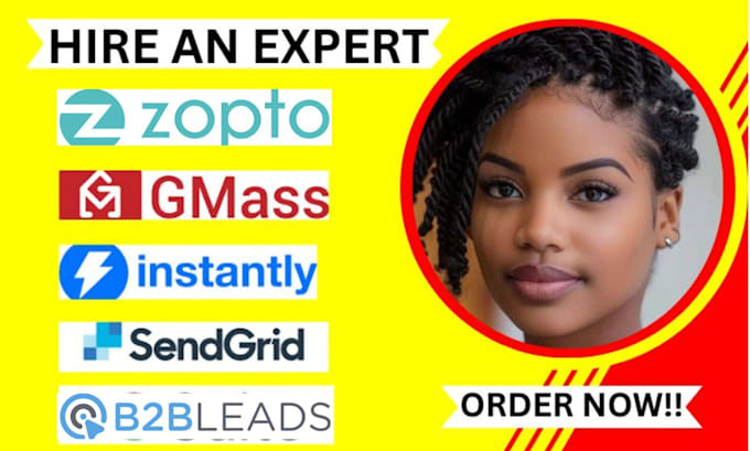 Gig Preview - Instantly ai zopto b2b leads with linked in outreach on expandi taplio