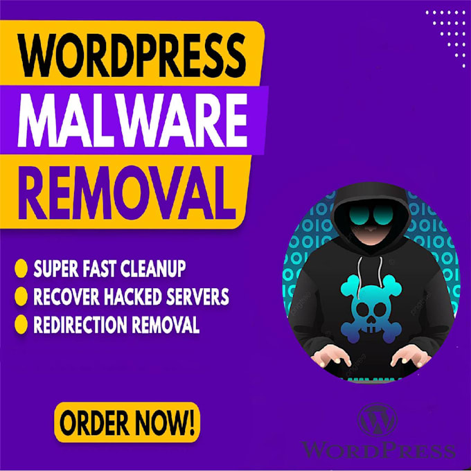 Gig Preview - Remove malware and viruses from wordpress or any website with full security setu