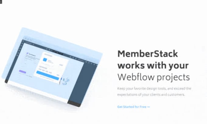 Gig Preview - Do expert membership subscription database website with memberstack on webflow