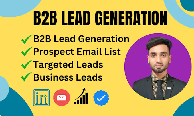 Gig Preview - Do b2b lead generation, list building and build a email list