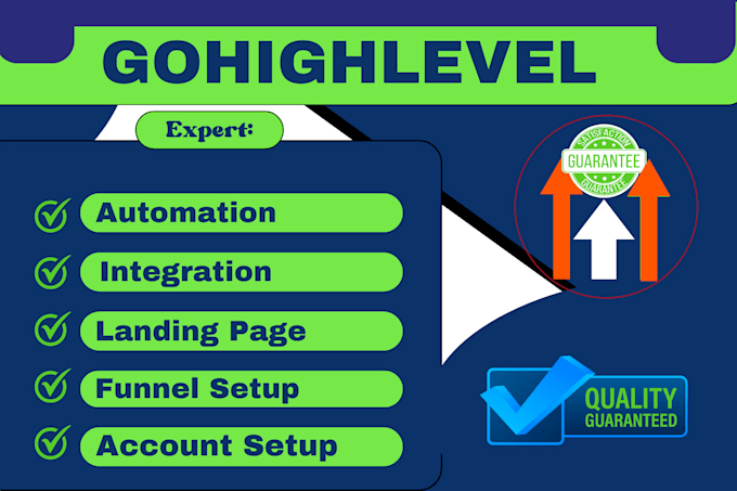 Gig Preview - Boost your business with expert gohighlevel setup and automation services