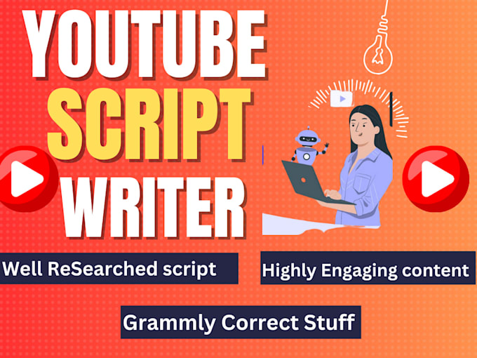 Bestseller - do best video script writing for youtube channels