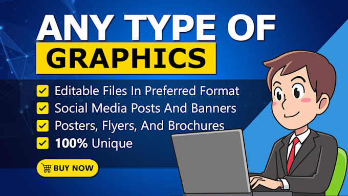 Bestseller - do any type of graphic design and vector tracing in illustrator and photoshop