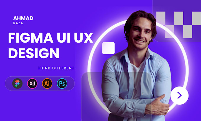 Gig Preview - Do figma ui design, figma website design, figma app design, saas figma design