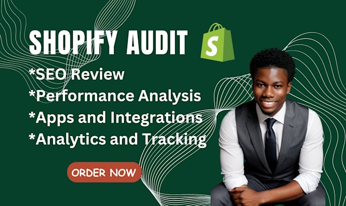 Gig Preview - Audit, review, and optimize your shopify dropshipping store