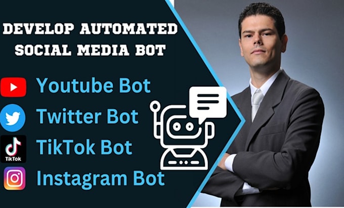 Gig Preview - Create a custom social media api bot for instagram api, discord and linkedin