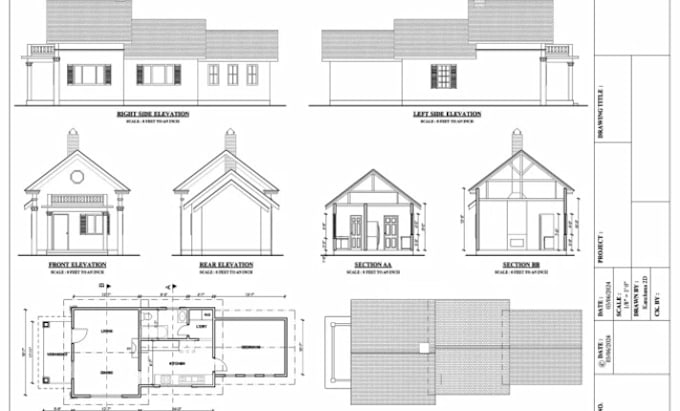 Gig Preview - Do city permit, site plan, floor plan, architectural stamp, pe stamp USA