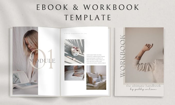 Gig Preview - Do ebook template, coaching workbook, lead magnet,ebook pdf,goodnotes planner