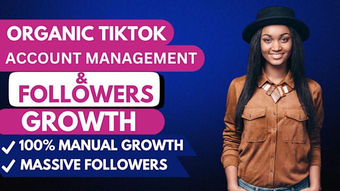 Gig Preview - Manage instagram and tiktok marketing to promote grow and engage followers