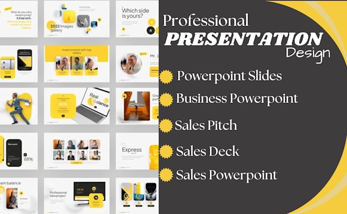 Bestseller - design business presentations and pitch decks with canva or powerpoint