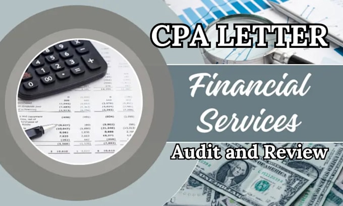 Gig Preview - Do US CPA letter, sign, audit and review financial statements, bookkeeping