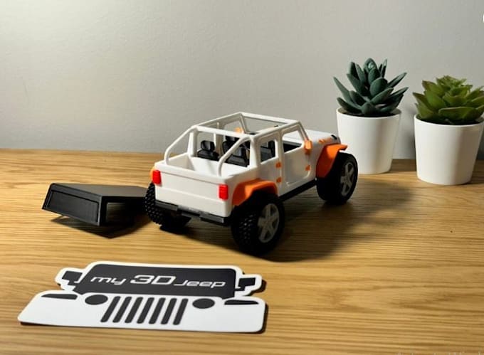 Gig Preview - 3d car model, rc car model, vehicle, rc model, 3d printing models buggies truck