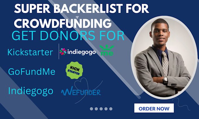 Bestseller - generate real, active and verified backerslist for crowdfunding projects