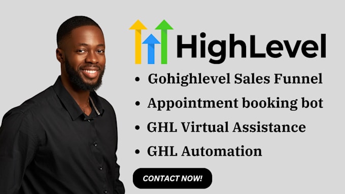 Bestseller - gohighlevel sales funnel, ghl appointment booking bot, ghl virtual assistance