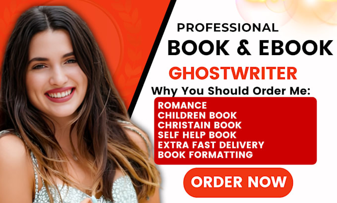 Gig Preview - Be your expert romance, fiction ghostwriter best selling stories, ebooks, novels