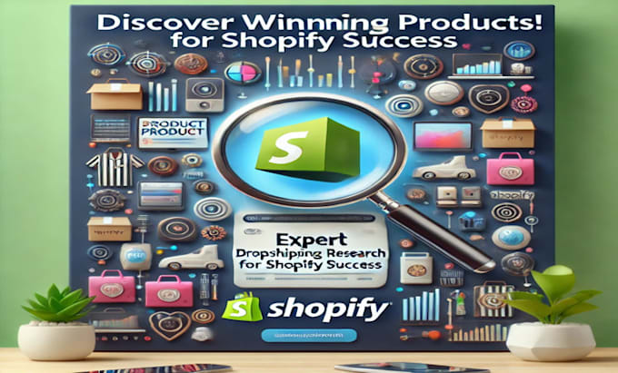 Gig Preview - Find shopify dropshipping winning product, shopify winning product research