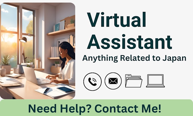 Bestseller - be your virtual assistant fluent in english and japanese