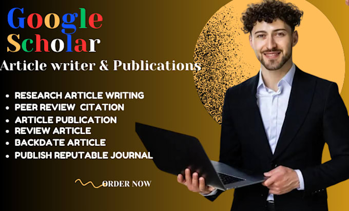 Bestseller - write and publish article peer reviewed indexed journal in google scholar