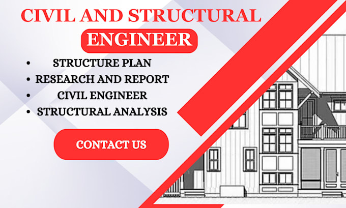 Gig Preview - Professional structural engineer expert structural design steel structures