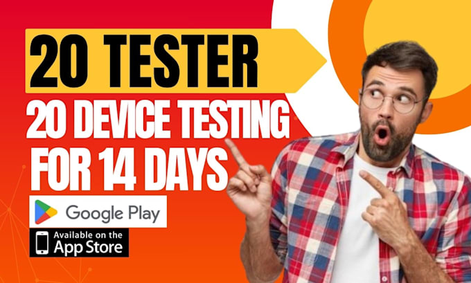 Gig Preview - Provide 20 active tester for google play console app, closed testing for 14 days