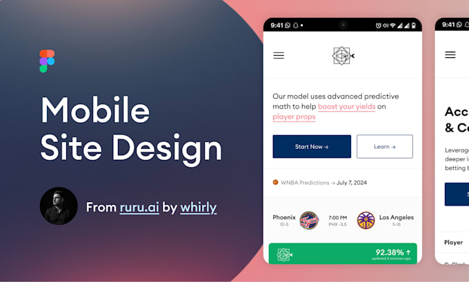 Gig Preview - Design a modern, user friendly mobile website