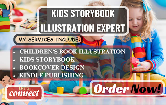 Bestseller - design your kids book illustration children story book and kids book cover